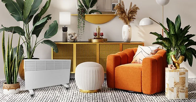 Wall Mounted Convector Heater, 1000W/2000W, Electric, CH-503 - detail 2
