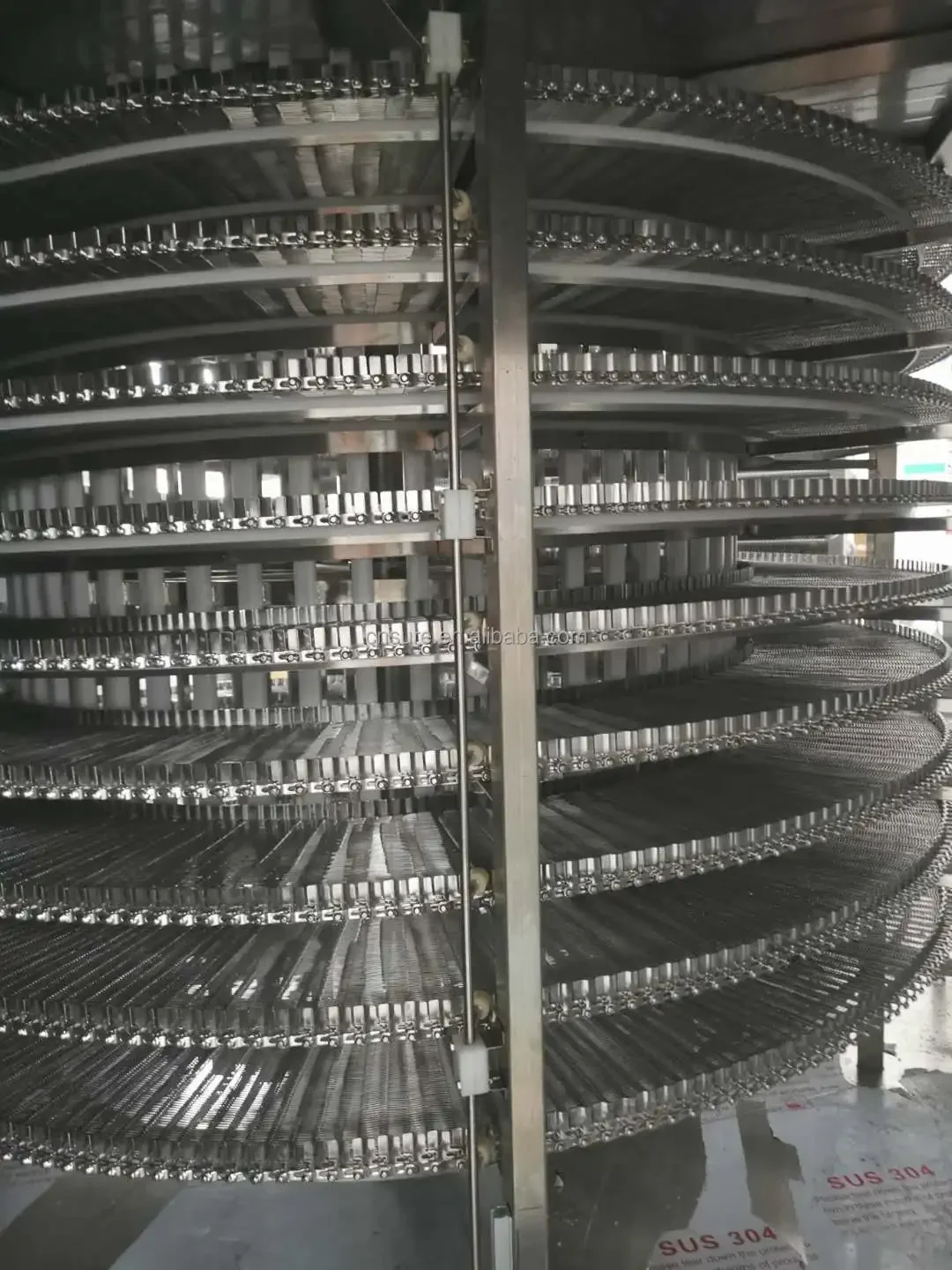 Machine Spiral Conveyor Freezer, 380V, Spiral Freezer - detail 12