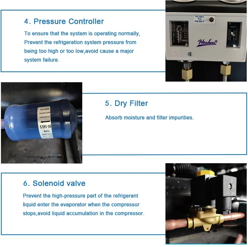 Semi Hermetic Compressor, 3HP, 10HP, 20HP, 25HP - detail 12