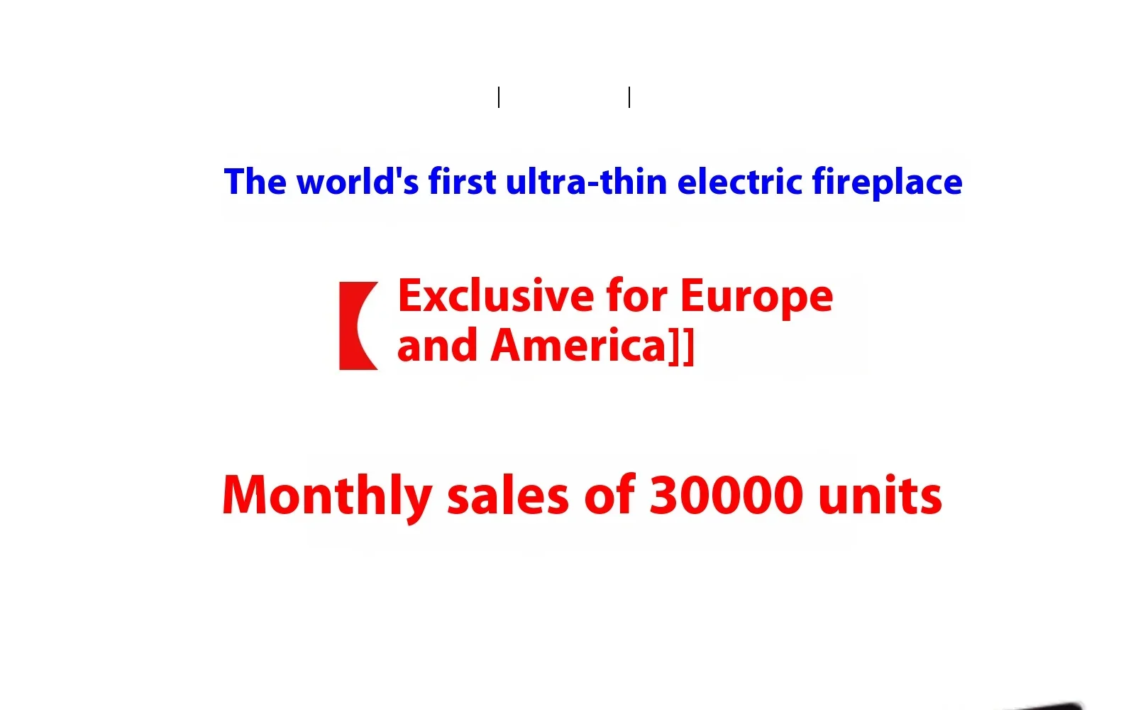 Electric Fireplace, 50-Inch, LED - detail 2