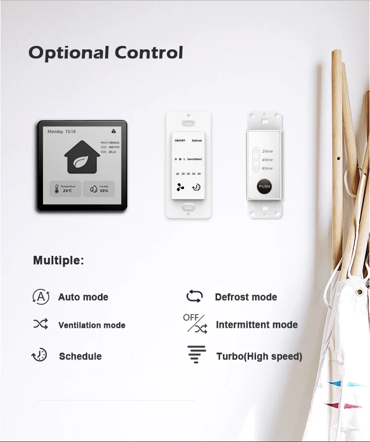 Erv Hvac Wifi Controller, HEPA, HVAC Systems, D150EC - detail 8