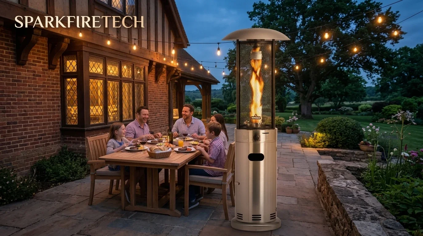 Patio Heater, Stainless, Steel - detail 12