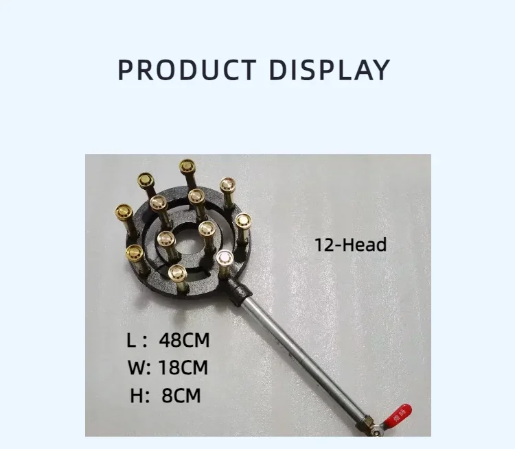 Boiler Parts, 12-Head, 25cm, 48x18x9cm - detail 4