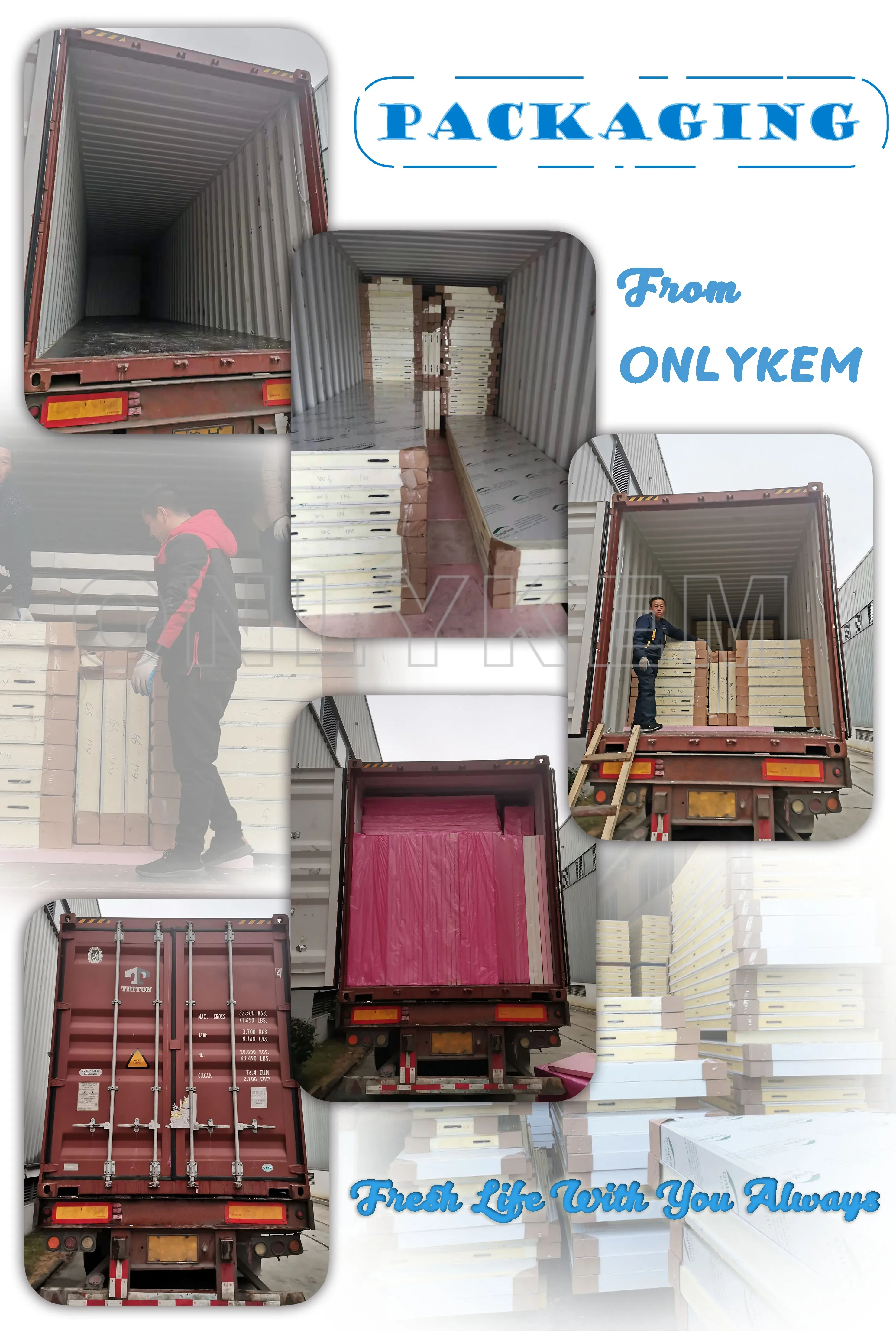 Walk-in Cooler, PIR, Rock Wool, PU Sandwich Panel - detail 30