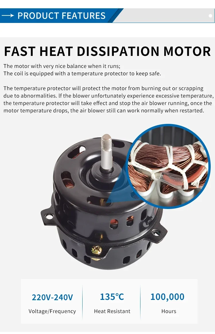 Design External Inflatable Blower, 220V-240V, Electric - detail 8