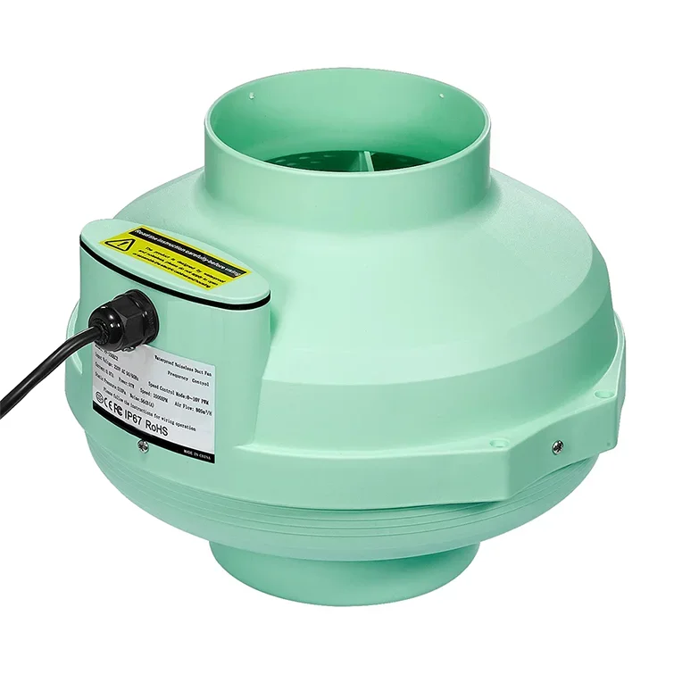 Inline Duct Fans, IP67, 200mm, Waterproof - detail 4