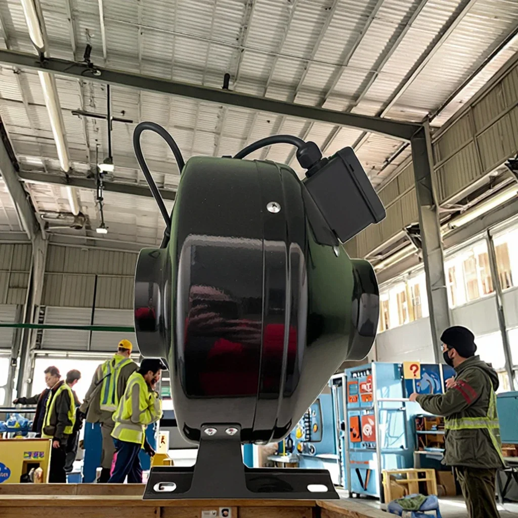 Inline Exhaust Fan, 12", 220V, Stainless, Steel - detail 20