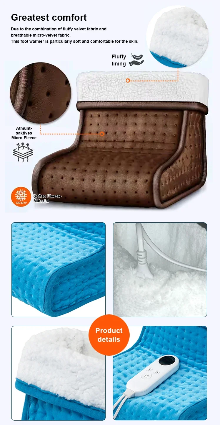 Foot Warmer, 60 W(0.08hp), Velvet - detail 10