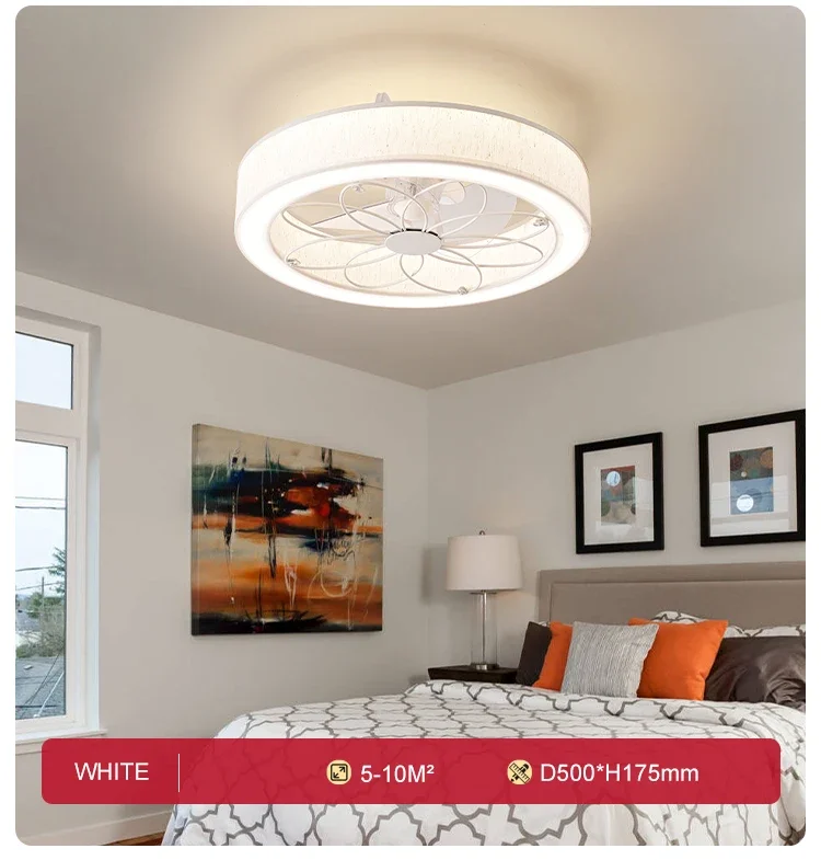 Ceiling Fan, 220, iron+fabrics, MD8112 - detail 20