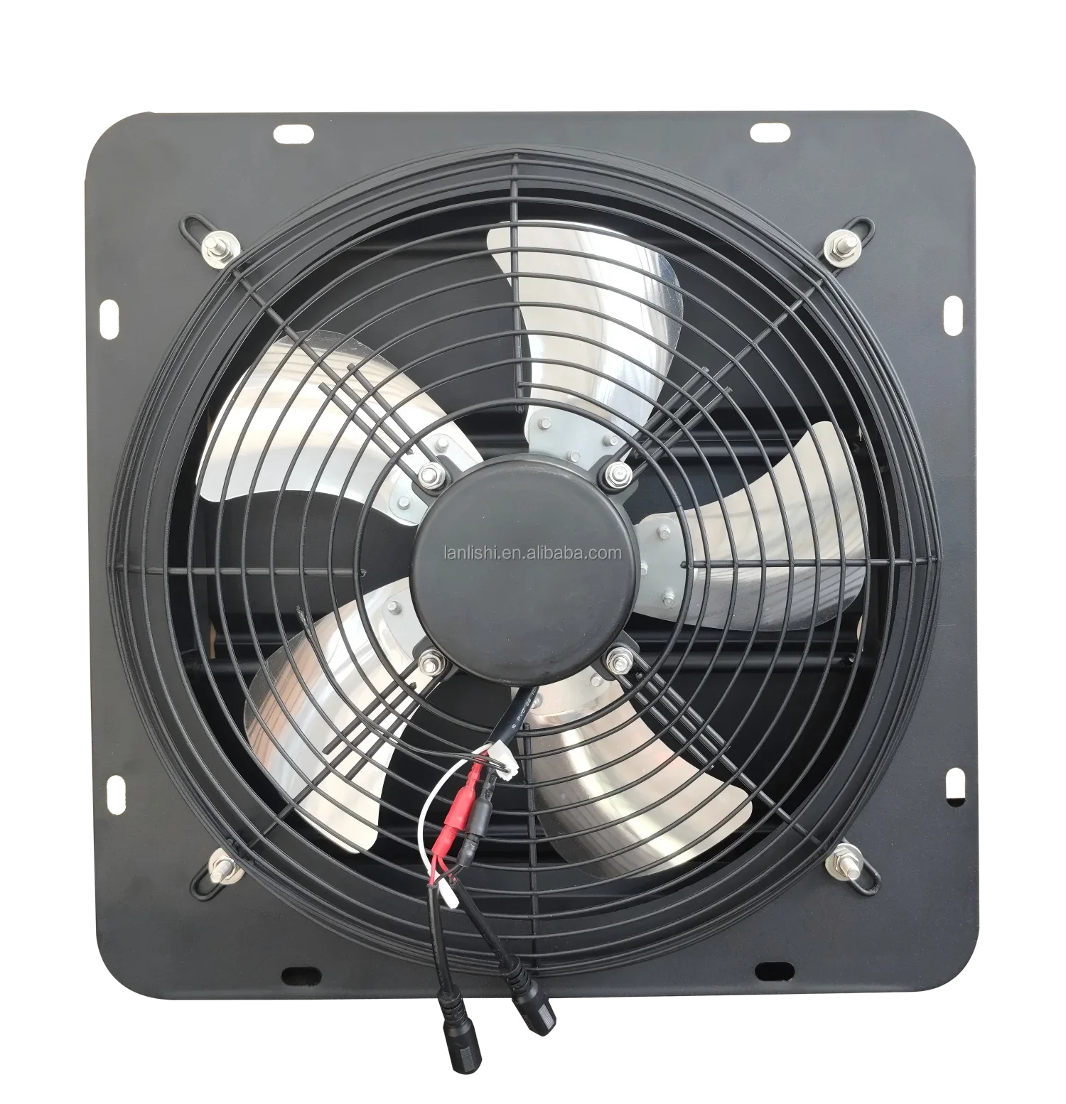 Mounted Bathroom Exhaust Fan, 12inch, Wall, Solar - detail 4