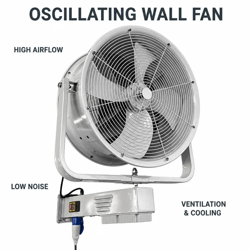Wall Fan, 220V, 220 V, Electric - detail 2