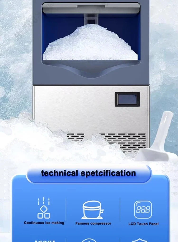Ice Machine, 250kg/24h, 220 V, 1000 W - detail 20