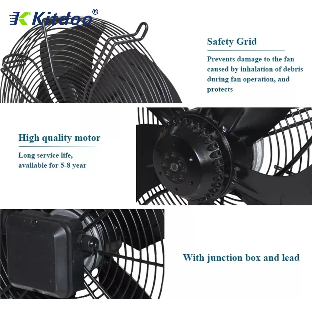 High Speed Condenser Fan Motor for Refrigeration Units, Custom Build - detail 18