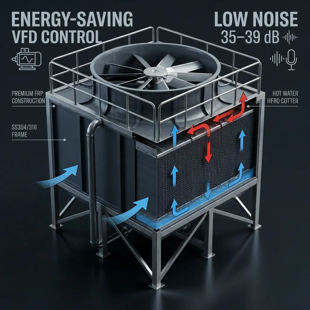 Cooling Tower, FRP, 100 - detail 4