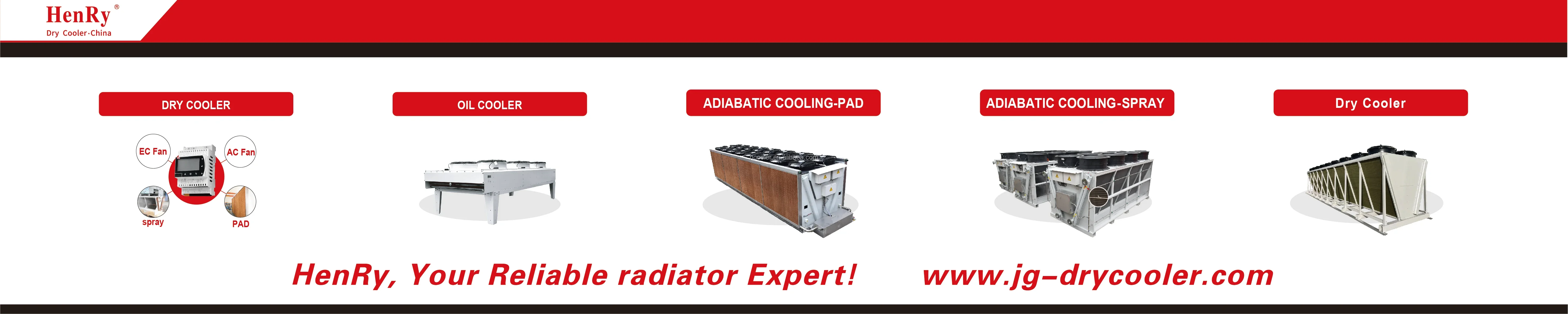 Dry Cooler, 50KW, 100KW, 1000KW, Aluminum - detail 8