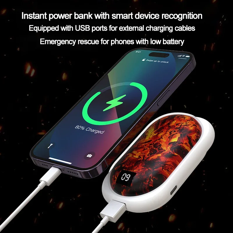 Hand Warmer, Logo(MOQ:50, Portable, 3600mAh - detail 4