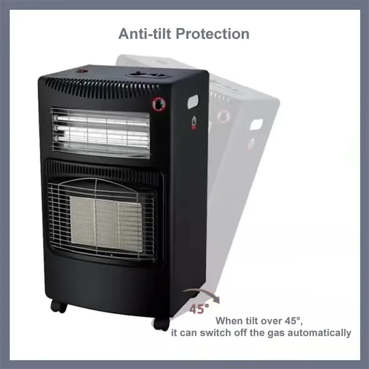 And Gas Heater, LPG, Electric, ID-GHF-03(Black+Red) - detail 10