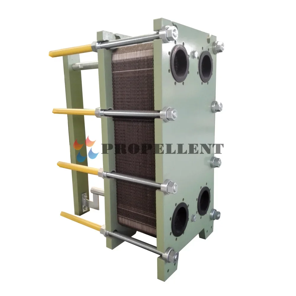 Plate Heat Exchanger, R22, R407A, R410A, Copper - detail 8
