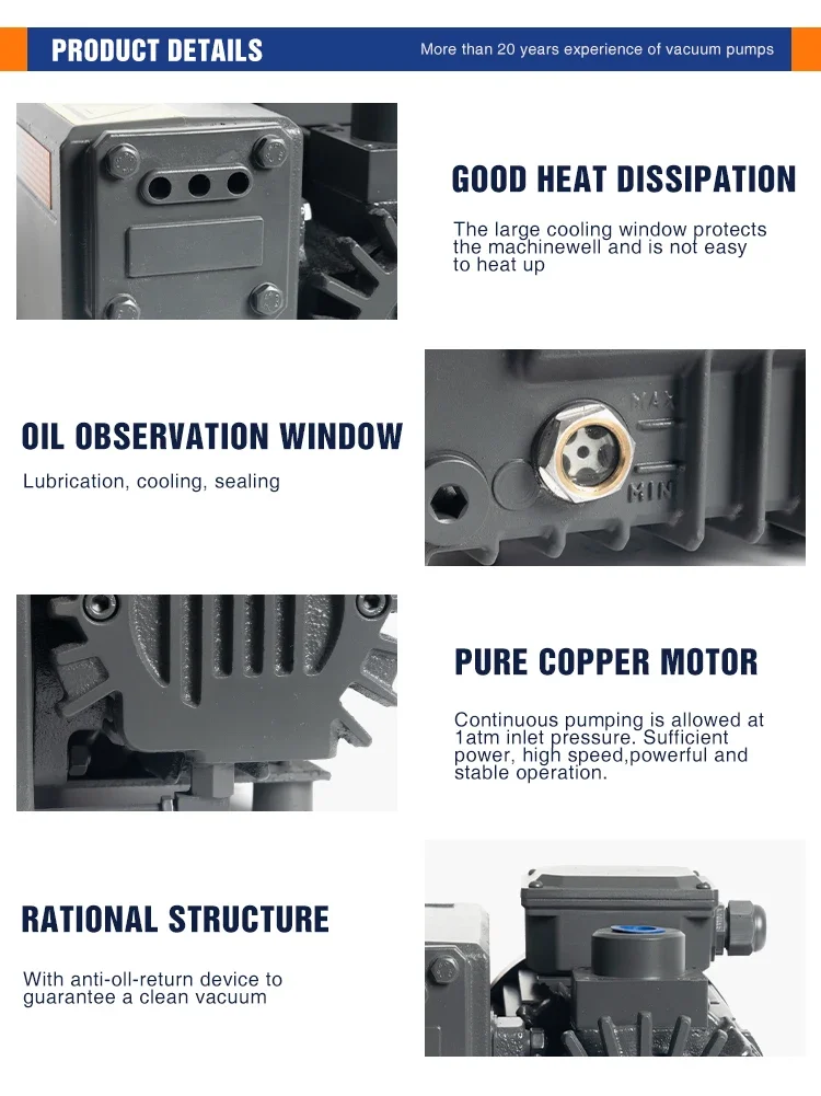 Xd-020 Small Vacuum Pump, Electric, XD-020(4) - detail 4
