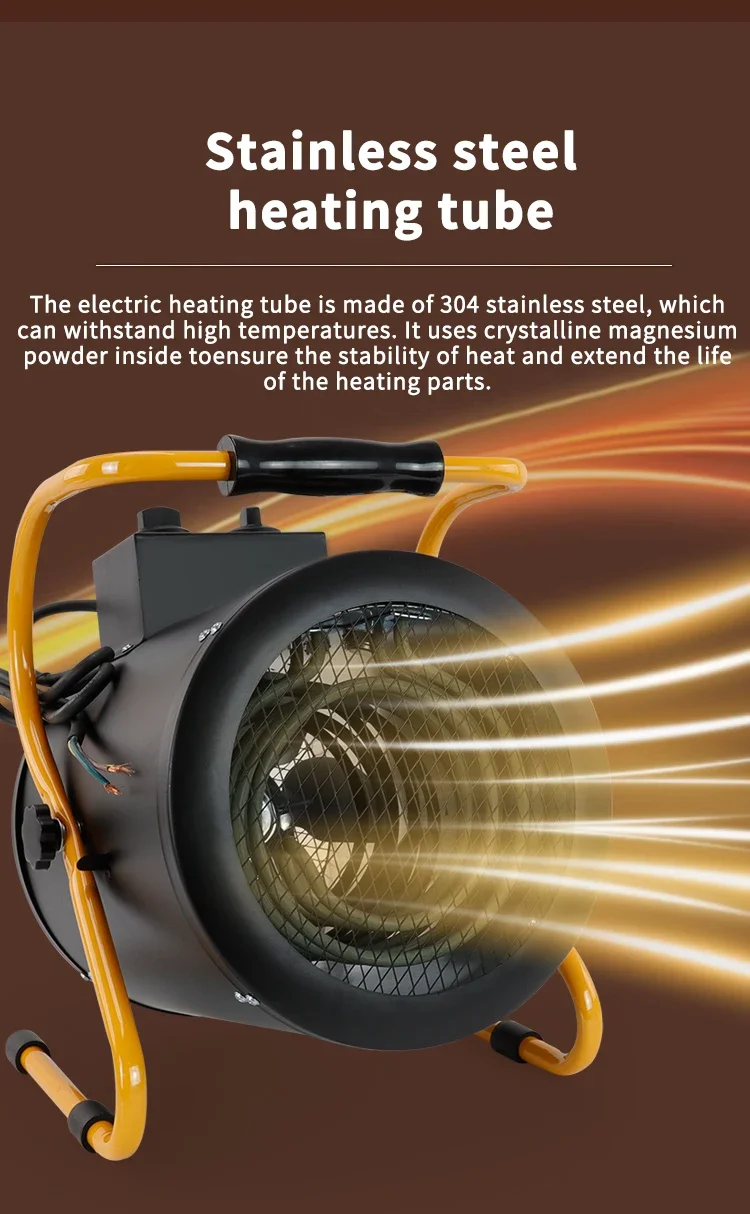 Industrial Air Heaterelectric, 220V/240V, Waterproof - detail 12