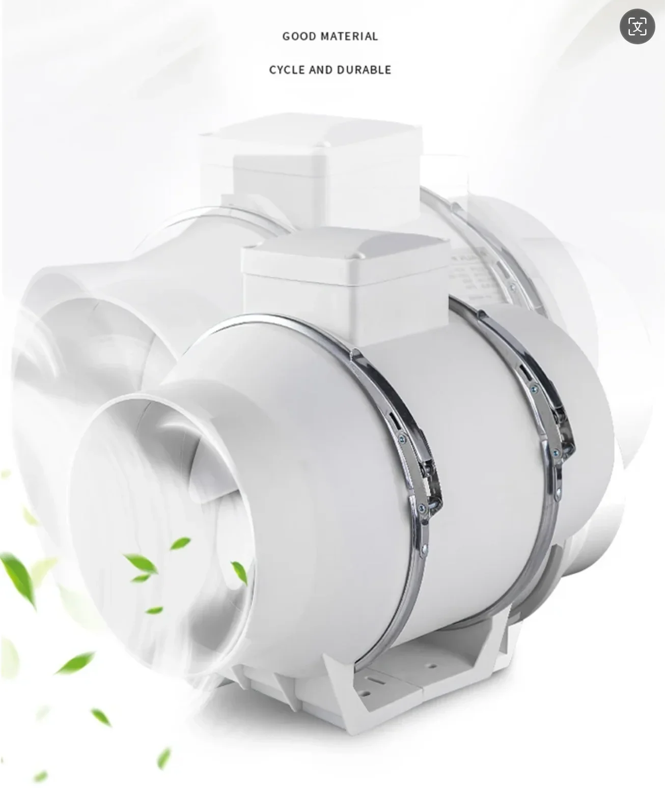 Inline Duct Fan, Plastic, Centrifugal - detail 10