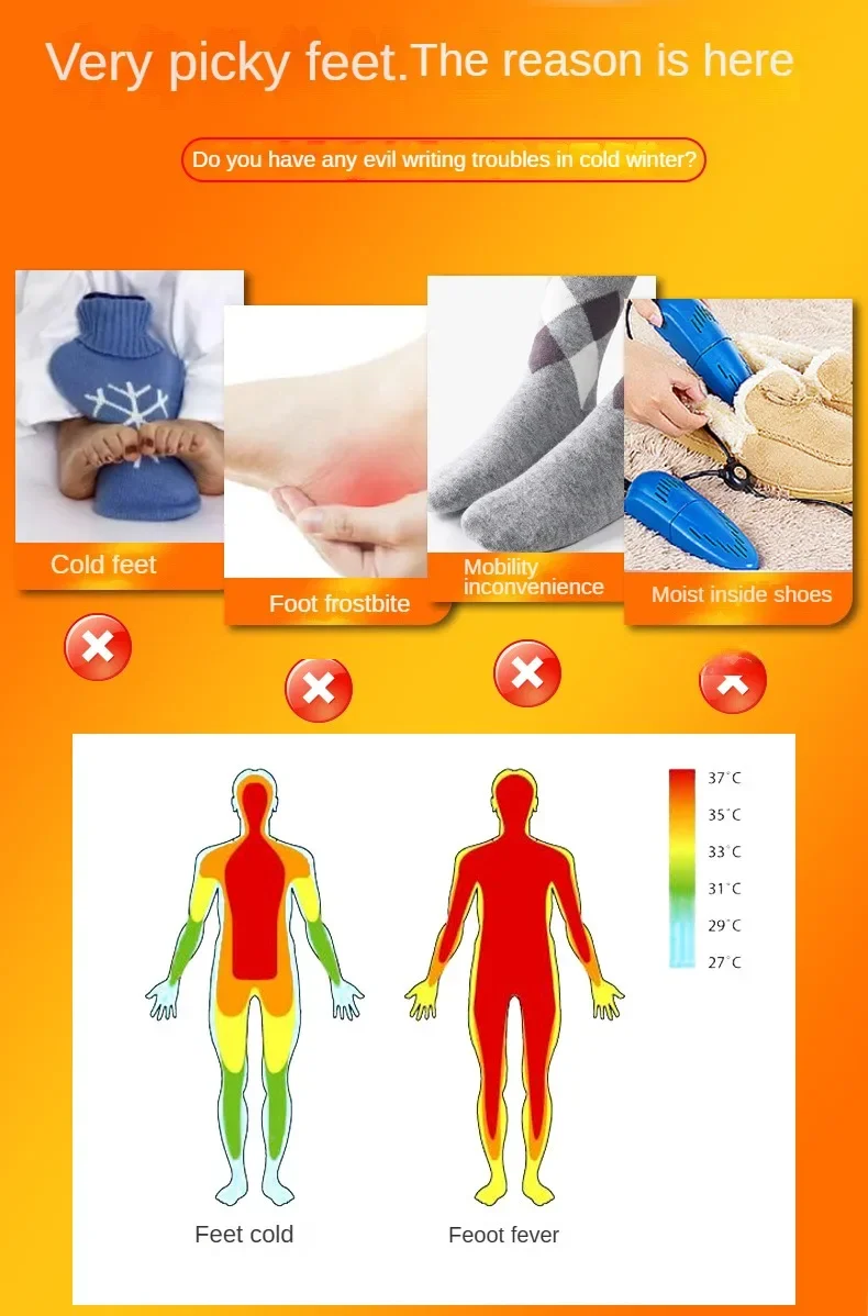 Foot Hand Warmers, USB, EVA - detail 4