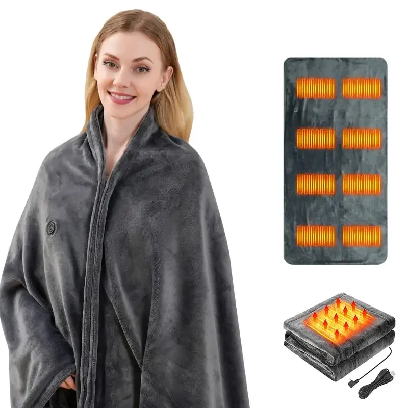 Heating Blanket, USB, 100% Polyester - detail 4