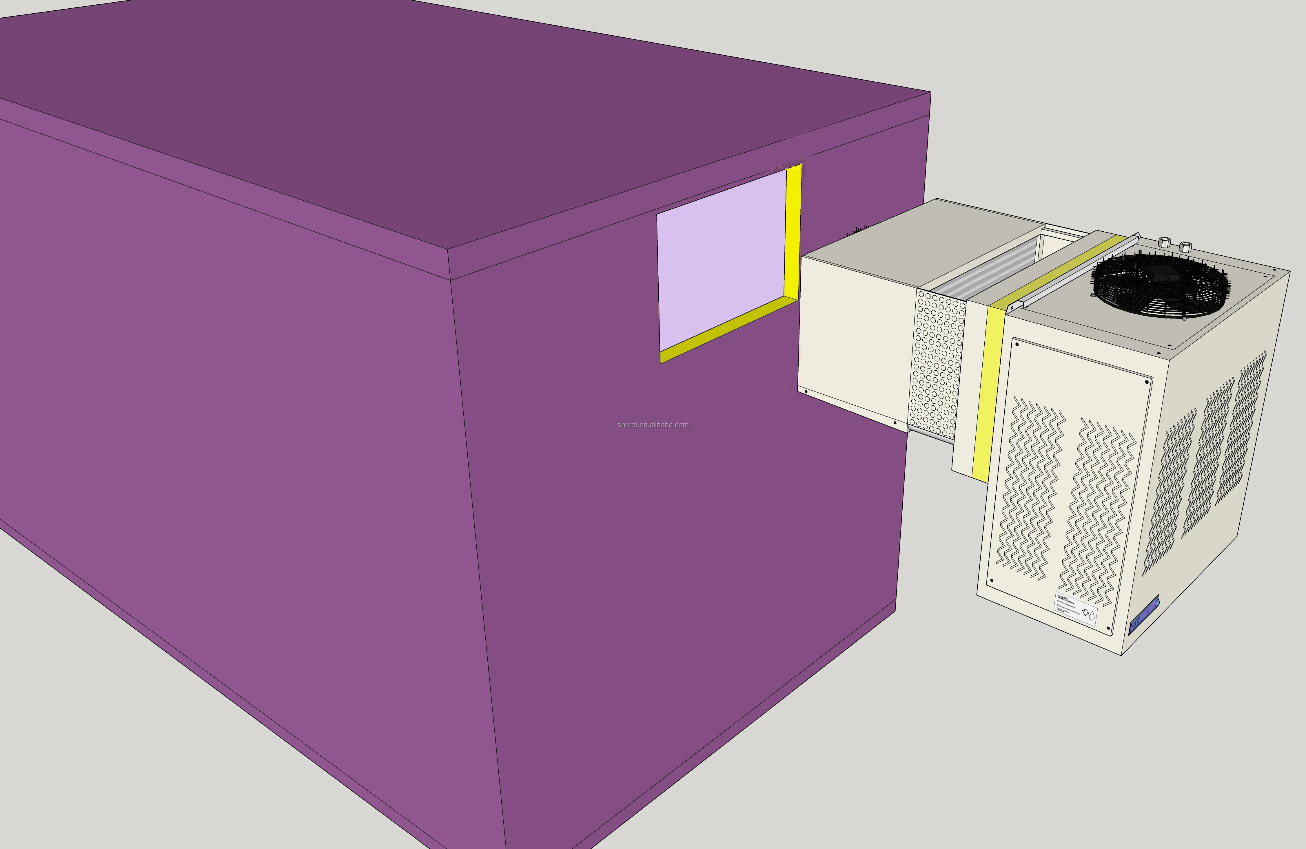 Room Monoblock Refrigeration Unit, 230 V, 5kw~10kw - detail 2