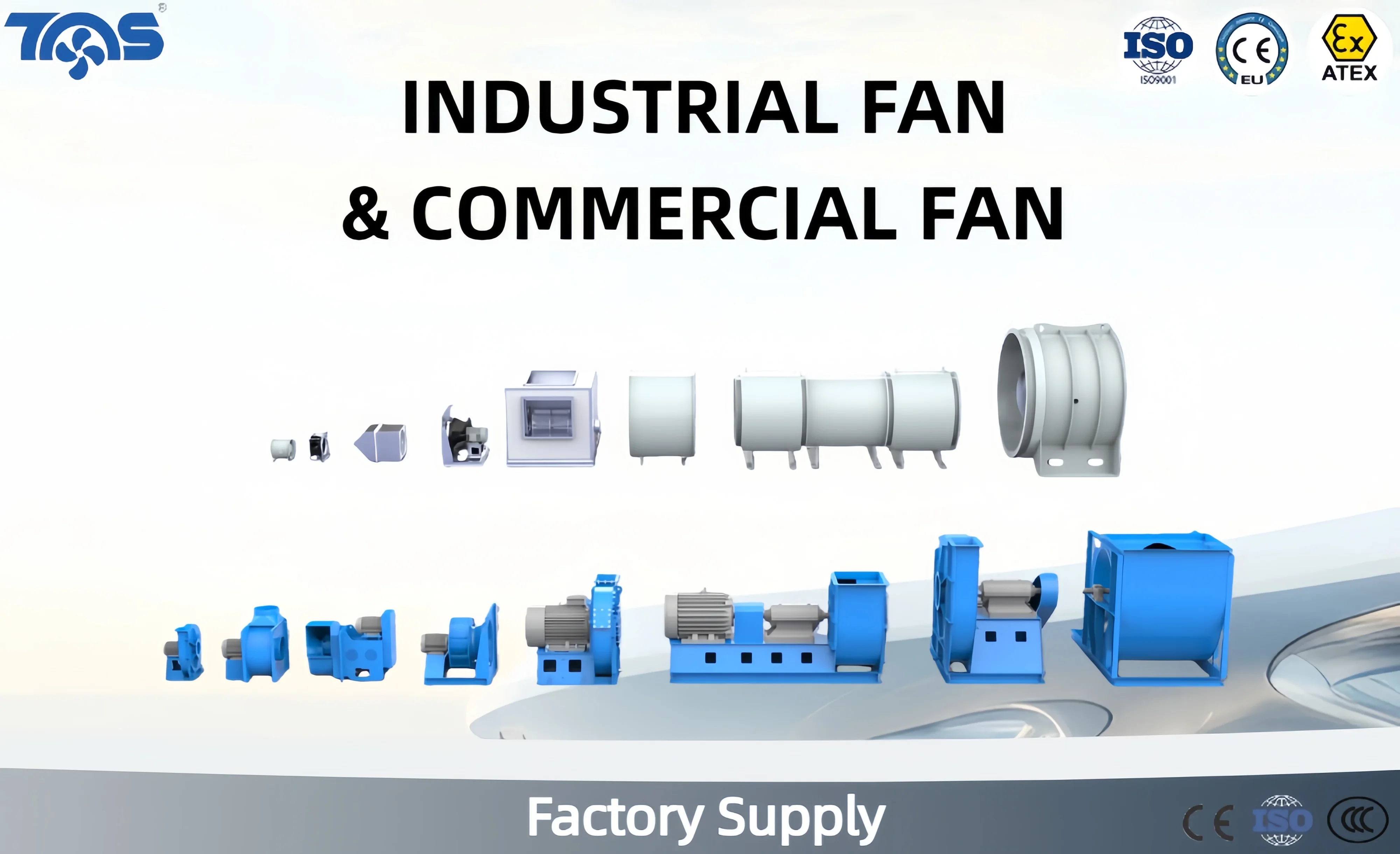 Centrifugal Fan, Radial, 220-240V, Corded Electric - detail 2