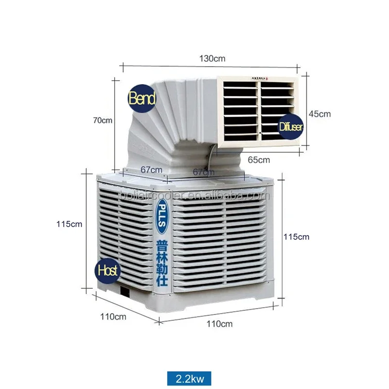 Evaporative Air Cooler, 18000-40000, 220V, 18000m³ - detail 8