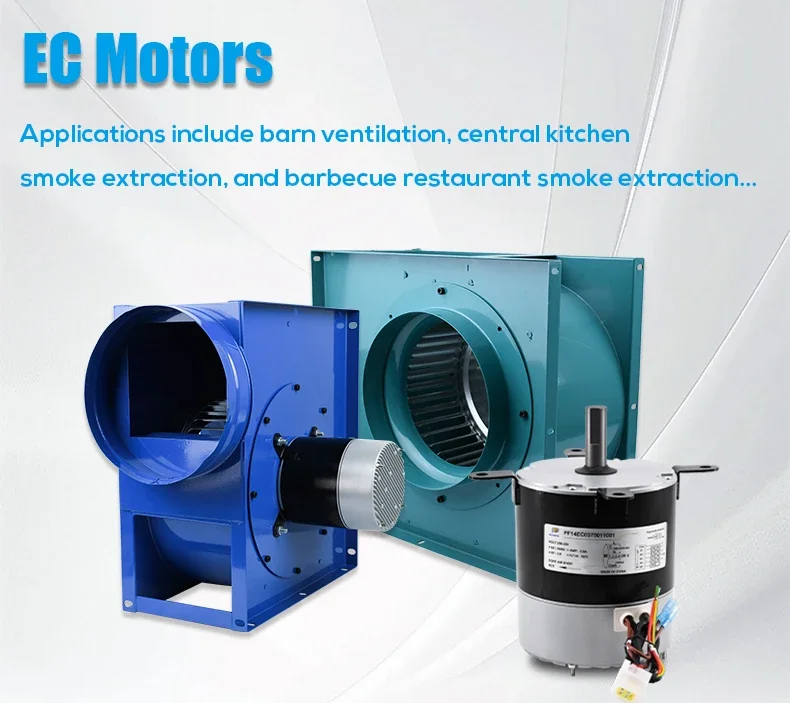 Ecm Industrial Fan, 1/3HP, 1/2HP, 1HP, 110/230V - detail 8