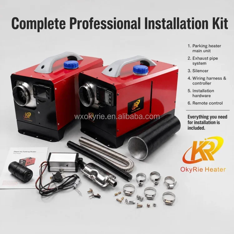 Diesel Air Parking Heater, 8kw, 10kW, Portable - detail 14