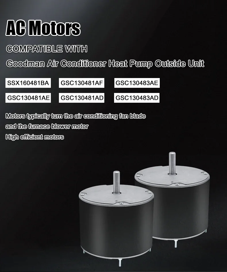 Induction Motor, 1/5HP, 208/230V, 1075, RPM - detail 8