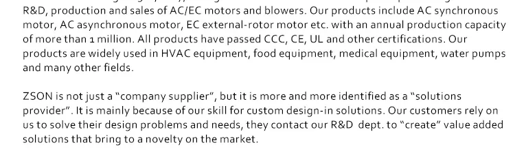 Radial Blower, ZSON, ZEC-148, 120V-240V, 0-24V - detail 20