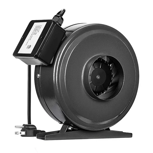 Duct Exhaust Booster Fan, Aluminium, Inline, Centrifugal - detail 2