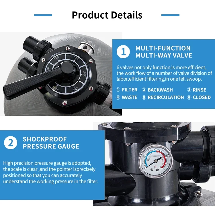 Fiberglass Sand Filter - detail 8