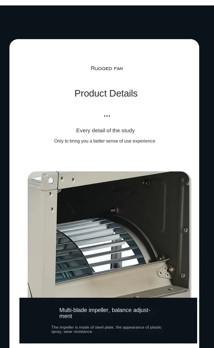 Inlet Air Conditioning Fan, Centrifugal, DKT - detail 40