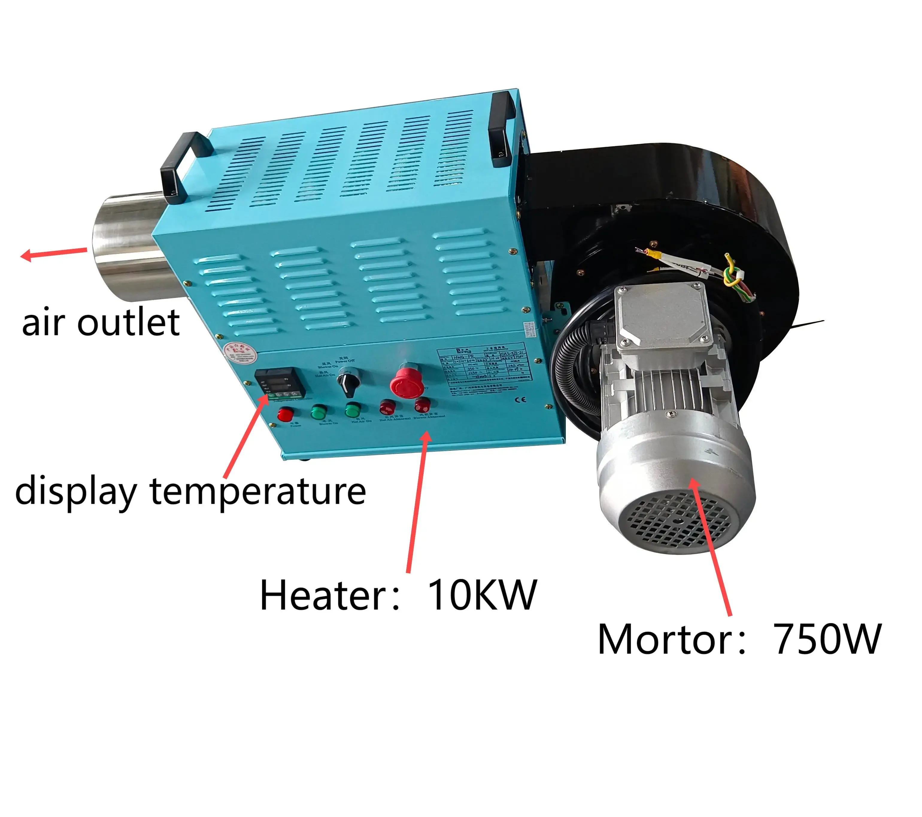 Air Blower, 15kW, PID, 380V - detail 10