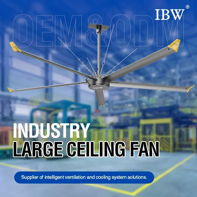 Ceiling Fan, HVLS, 220 V, Electric - detail 2