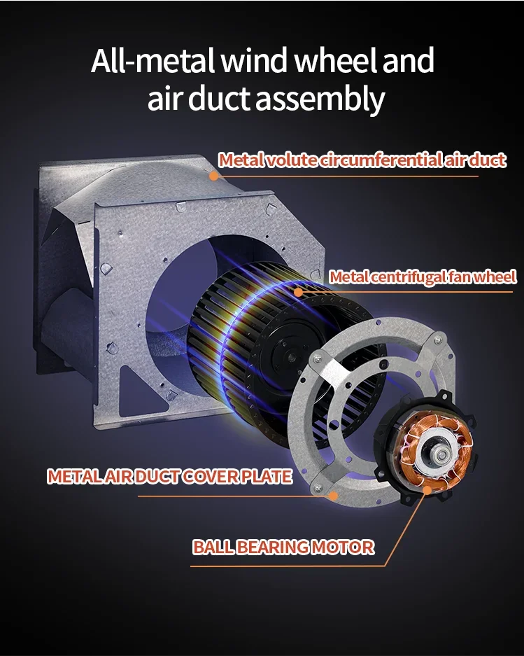 Low Noise Exhaust Fan, Centrifugal, Inline - detail 14