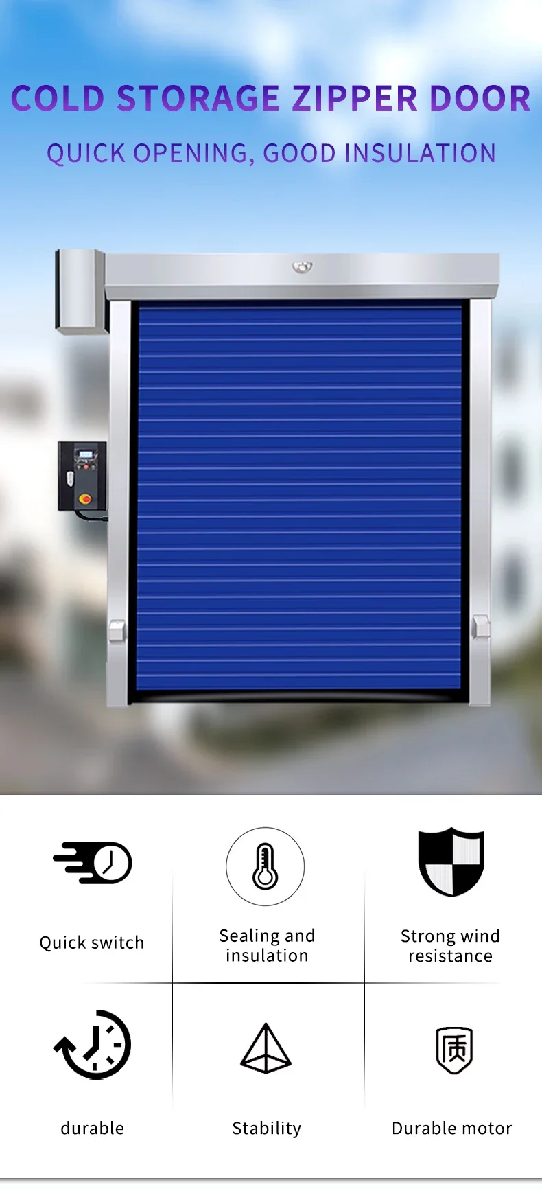 Doorcool Room Insulation Freezer, Cold Storage Door, KJM-280 - detail 8