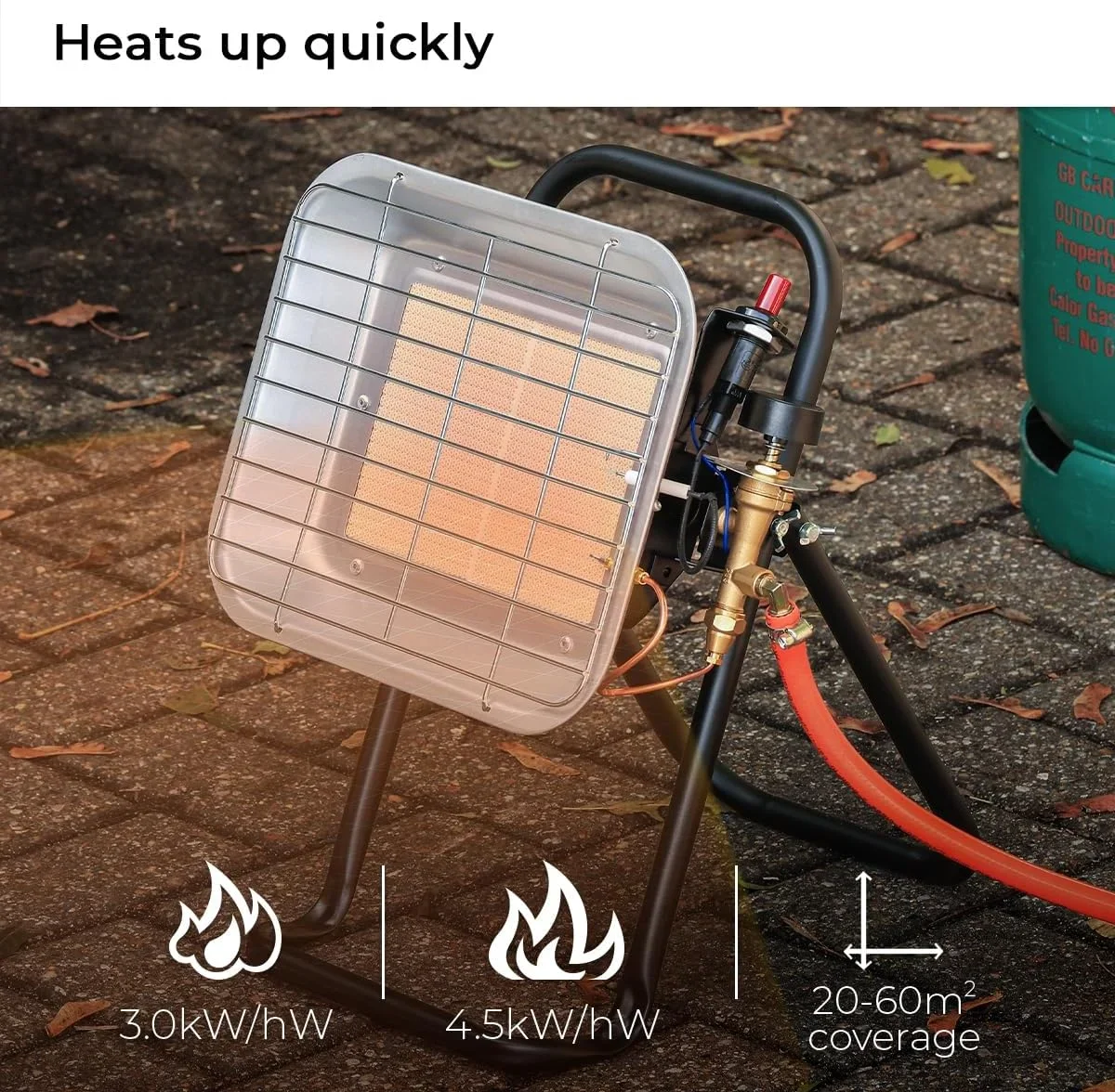 Patio Heater, Portable, LPG - detail 8