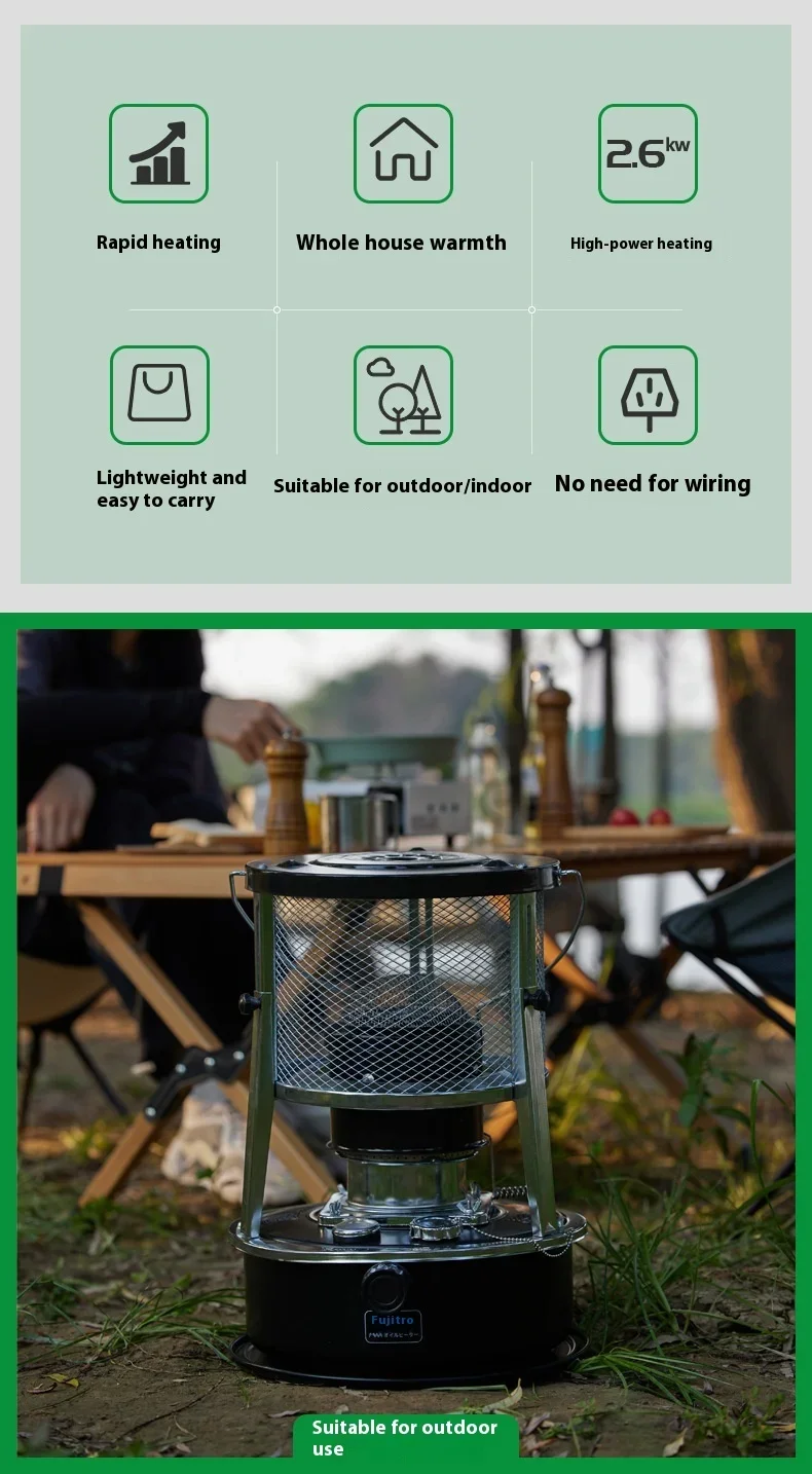 Kerosene Heater, R95, Portable - detail 6