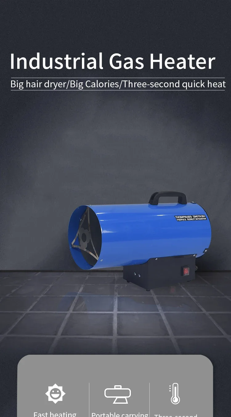 Gas Fan, 10KW, 15KW, 30KW - detail 2