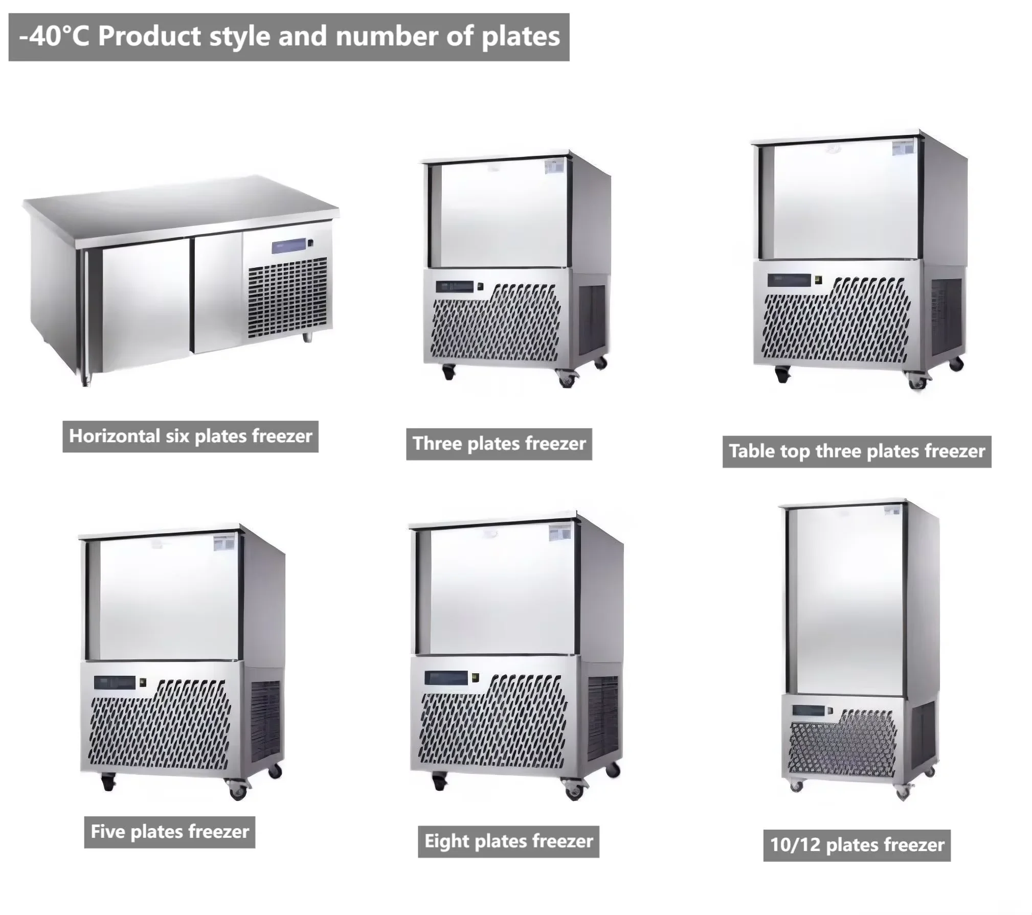 Blast Freezer, 220 V, 201 Stainless Steel - detail 4