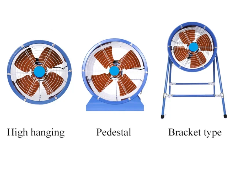 Pipe Type Axial Fan, 200mm, 250mm, 300mm, 350mm - detail 2