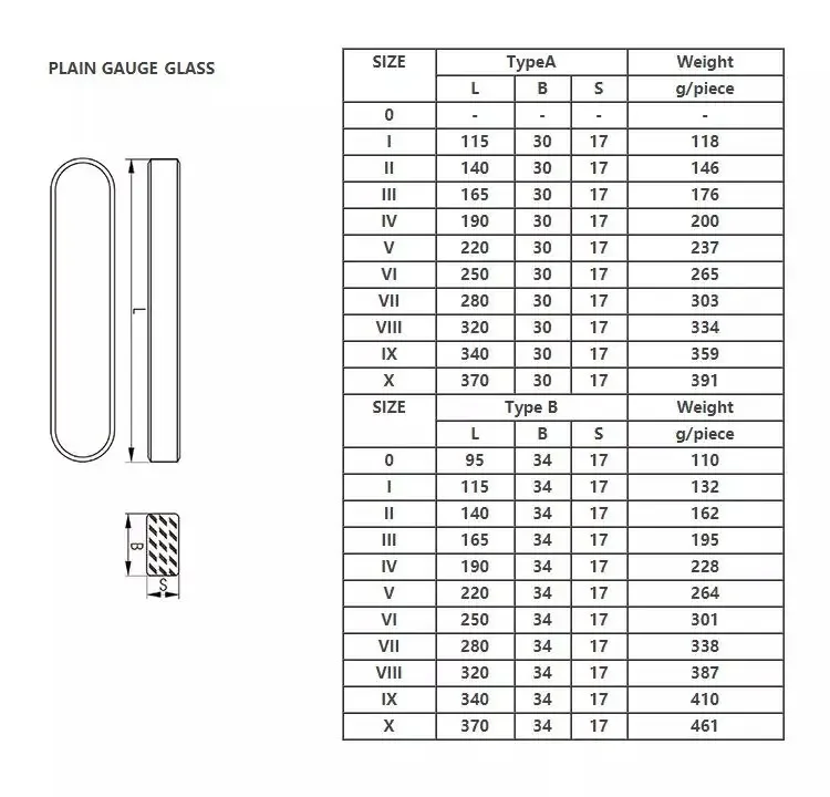 Sight Glass, borosilicate glass, VT-02 - detail 40