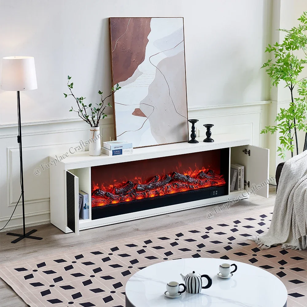 Electric Fireplace, 399S, Wooden - detail 18