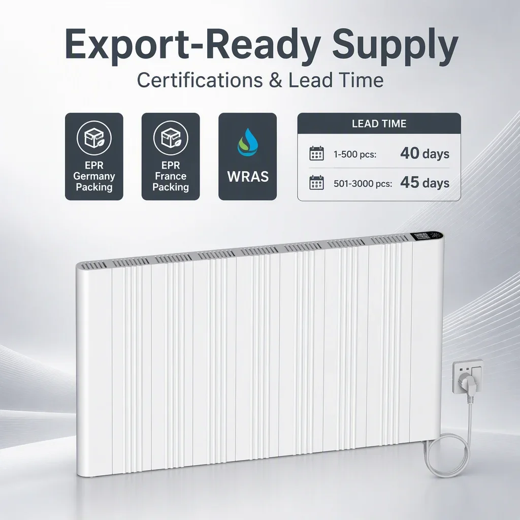 Aluminum Electric Radiator, AVONFLOW, Portable, Wall - detail 6