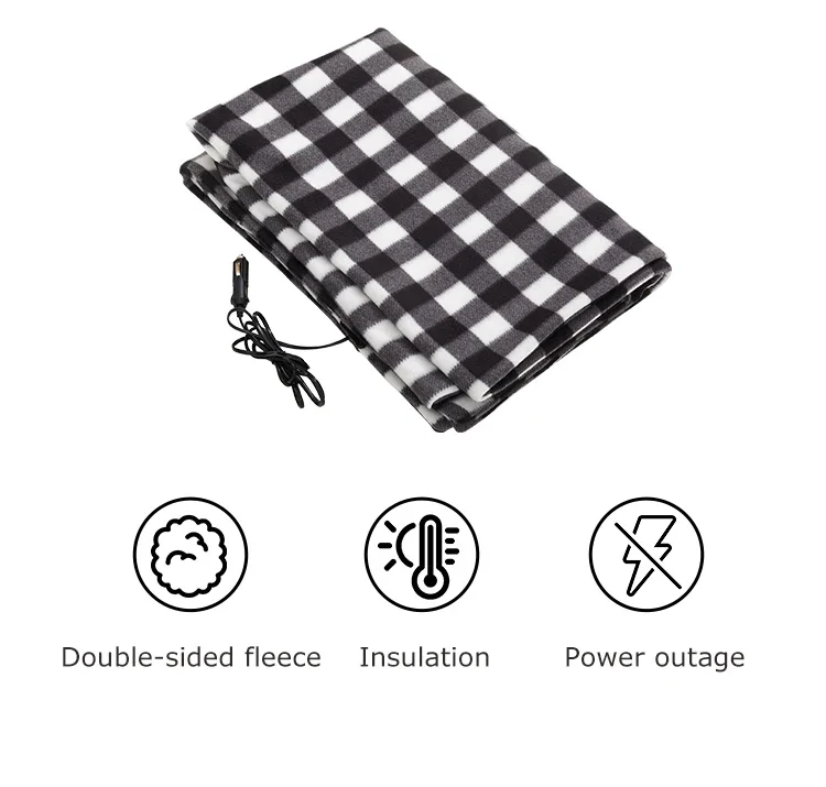 Heated Blanket, HOMFUL, 12V - detail 4